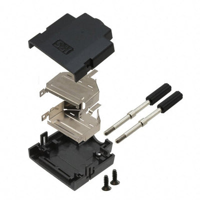 DH-27-CV2B by Hirose Electric Co Ltd - CONNECTOR BACKSHELL 27POS 180DEG SHLD