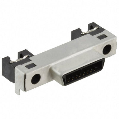 DH60-17P by Hirose Electric Co Ltd - CONNECTOR SCSI RCPT 17POS R/A SOLDER