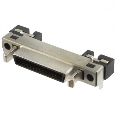 DH60A-27P by Hirose Electric Co Ltd - CONNECTOR SCSI RCPT 27POS R/A SOLDER