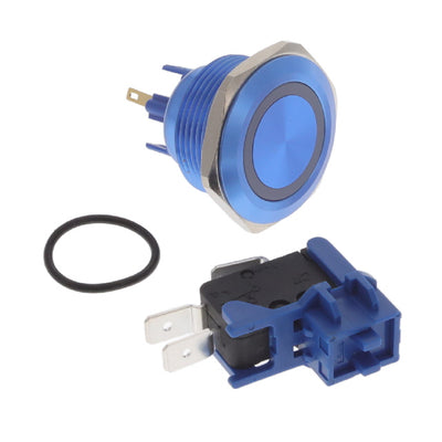 DHU301LBUBNB by CIT Relay and Switch - SWITCH PB SPDT 16A 125V