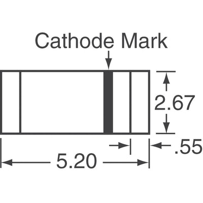 DL4757A-TP by Micro Commercial Co - DIODE ZENER 51V 1W MELF