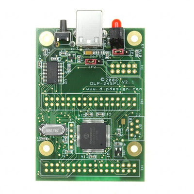 DLP-245PL-G by DLP Design Inc. - IC MOD PIC16F8722 24MHZ 3.75KB
