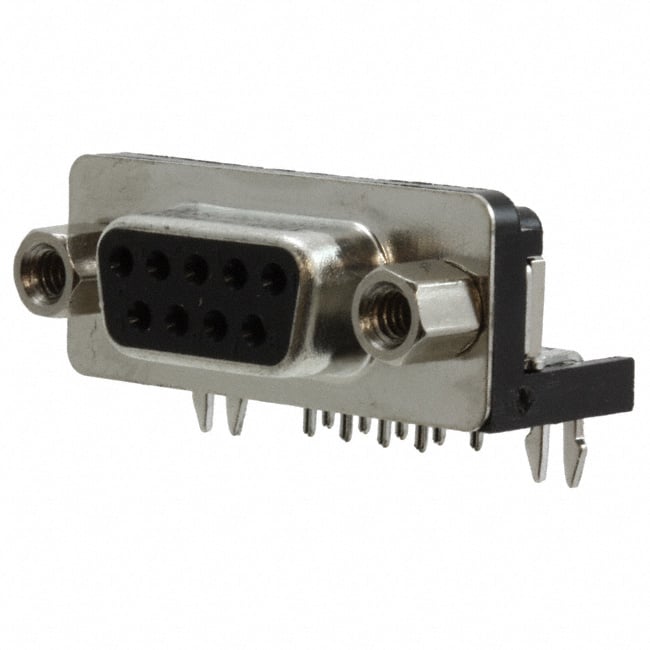DLS1XS5AK40X by Conec - CONNECTOR D-SUB RCPT 9POS R/A SLDR