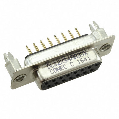 DLS2XS4AA35X by Conec - CONNECTOR D-SUB RCPT 15POS VERT SLDR