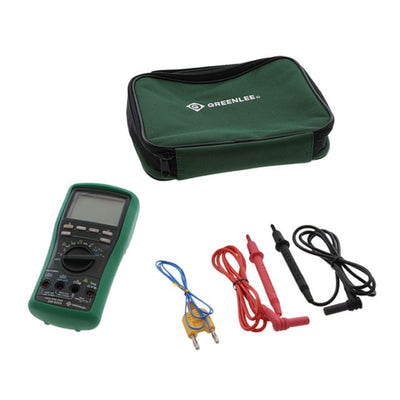 DM-820A by Greenlee Communications - DMM TRMS AC/DC CAP TEMP