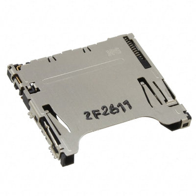 DM2A-SFW-PEJ-S by Hirose Electric Co Ltd - CONNECTOR MINI SD CARD PUSH-PUSH R/A