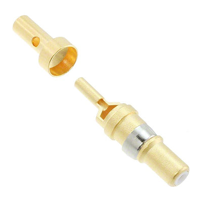 DM537405008 by ITT Cannon, LLC - CONNECTOR D-SUB PIN COAX CABLE SLDR
