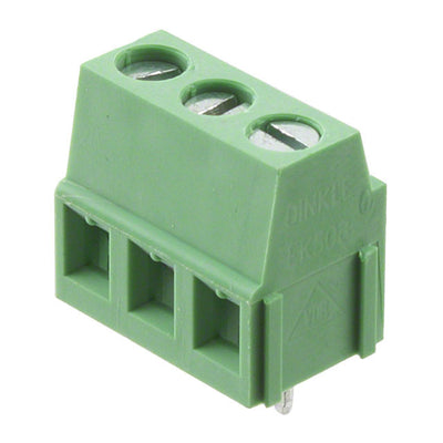 DMB-4770-T3 by Bud Industries - TERM BLK 3P SIDE 5.08MM PCB 2PC