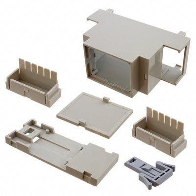 DMB-4770 by Bud Industries - BOX ABS GRAY 1.429""L X 3.551""W