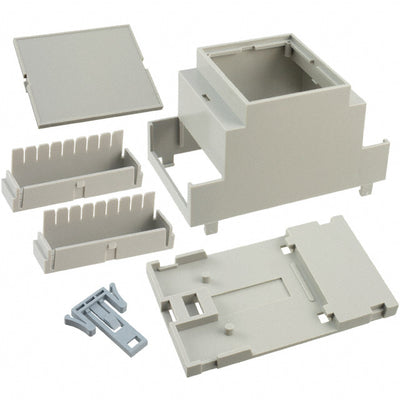 DMB-4771 by Bud Industries - BOX ABS GRAY 2.098""L X 3.551""W