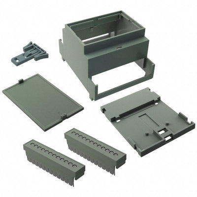 DMB-4772 by Bud Industries - BOX ABS GRAY 2.795""L X 3.551""W