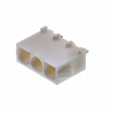 DME-03-S-S-V0 by Adam Tech - 6.35MM HSG 1*3P PCB F STR MALE C