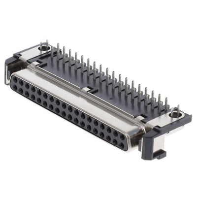 DN10-36S(70) by Hirose Electric Co Ltd - CONNECTOR D-TYPE RCPT 36POS T/H R/A