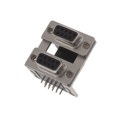 DPD-09-00-B1 by Adam Tech - CONNECTOR D-TYPE RCPT 9POS R/A SLDR