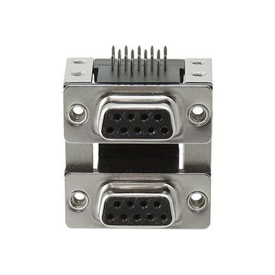DPD-09-00-B2 by Adam Tech - CONNECTOR D-TYPE RCPT 9POS R/A SLDR