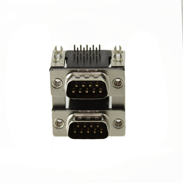 DPD-09-11-B3 by Adam Tech - CONNECTOR D-TYPE PLUG 9POS R/A SLDR