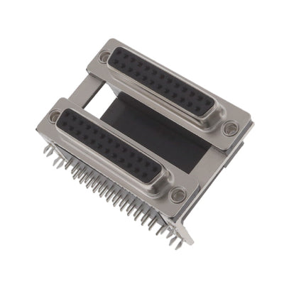 DPD-25-00-A3 by Adam Tech - CONNECTOR D-TYPE RCPT 25POS R/A SLDR