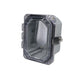 DPH-28706-C by Bud Industries - CLEAR HINGED COVER IP68 NEMA 6P