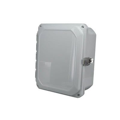 DPH-28710 by Bud Industries - GRAY HINGED COVER IP68 NEMA 6P P
