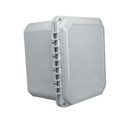 DPH-28711 by Bud Industries - GRAY HINGED COVER IP68 NEMA 6P P