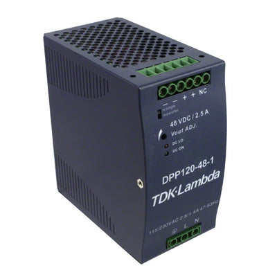 DPP120-48-1 by TDK-Lambda Americas Inc - AC/DC DIN RAIL SUPPLY 48V 120W
