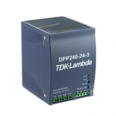 DPP240-24-3 by TDK-Lambda Americas Inc - AC/DC DIN RAIL SUPPLY 24V 240W