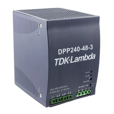 DPP240-48-3 by TDK-Lambda Americas Inc - AC/DC DIN RAIL SUPPLY 48V 240W