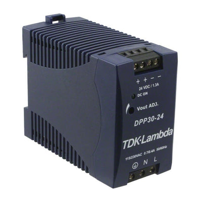 DPP30-24 by TDK-Lambda Americas Inc - AC/DC DIN RAIL SUPPLY 24V 30W
