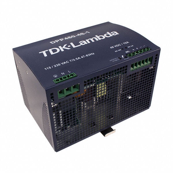 DPP480-48-1 by TDK-Lambda Americas Inc - AC/DC DIN RAIL SUPPLY 48V 480W