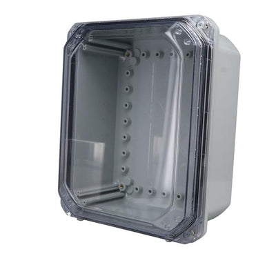 DPS-28709-C by Bud Industries - CLEAR SCREWED COVER IP68 NEMA 6P