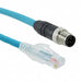 DR04QR117 TL356 by Alpha Wire - M12M STR TO M12F STR 22AWG 05L