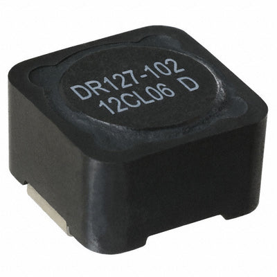 DR127-102 by Eaton - Electronics Division - FIXED INDUCTOR 1MH 610MA 1.66 OHM SMD
