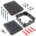 DR2KT203 by Storm Interface - SWITCH KEYPAD 12 KEY NON-ILLUM