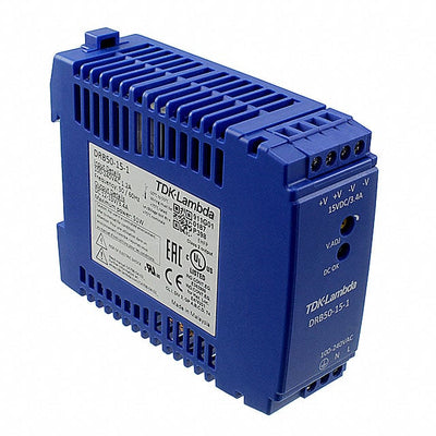 DRB50-15-1 by TDK-Lambda Americas Inc - AC/DC DIN RAIL SUPPLY 15V 51W