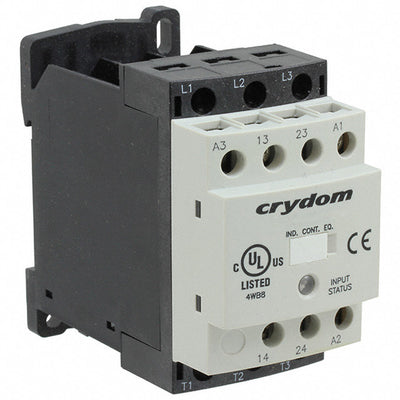 DRC3R48A420 by Sensata-Crydom - REV 480V 7.6A 230 VAC 2NO