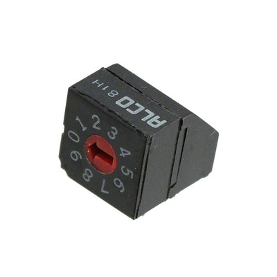 1825008-2 by TE Connectivity ALCOSWITCH Switches - SWITCH ROTARY DIP BCD 0.40VA 20V