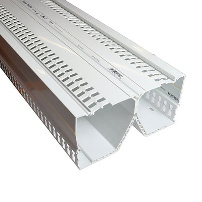 DRD44WH6 by Panduit Corp - WIRE DUCT SLOTTED DIN RL FAST 6