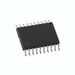 Small electronic component with 20 pins on a white background