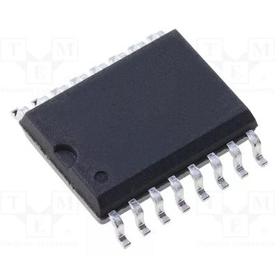 A black plastic dual in-line package (DIP) electronic component with silver metal leads, shown on a white background with a faint watermark.