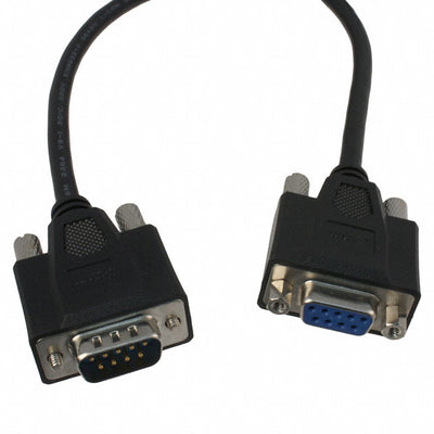 LDSUB-9-MF-CBL by American Electrical Inc. - CABLE ASSY DB09 SHLD BLACK 3.05M