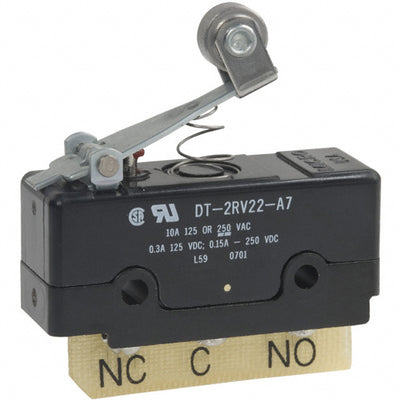 DT-2RV22-A7 by Honeywell Sensing and Productivity Solutions - SNAP ACT ION SWITCHION DPDT 10A 125V