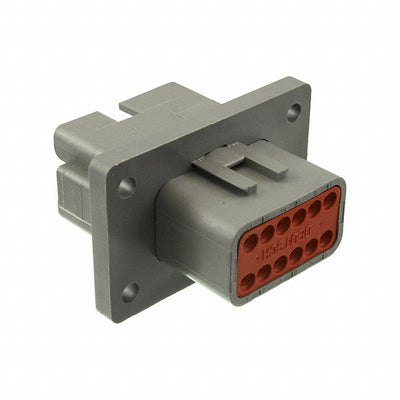 DT04-12PA-BL04 by TE Connectivity Deutsch Connectors - CONNECTOR RECPT HSG 12POS