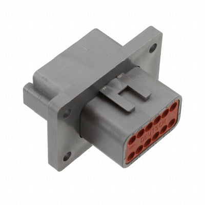 DT04-12PA-L012 by TE Connectivity Deutsch Connectors - CONNECTOR RECPT HSG 12POS