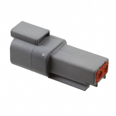 DT04-2P by TE Connectivity Deutsch Connectors - CONNECTOR RECPT HSG 2POS