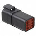 DT04-6P-CE02 by TE Connectivity Deutsch Connectors - CONNECTOR RECPT HSG 6POS