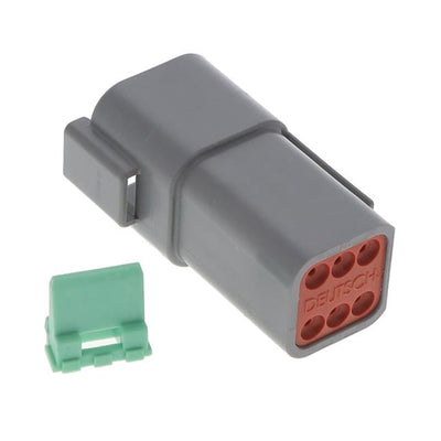 DT04-6P-KIT by TE Connectivity Deutsch Connectors - DT04-6P AND WEG ONLY