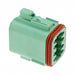 DT06-08SC by TE Connectivity Deutsch Connectors - CONNECTOR PLUG HSG 8POS