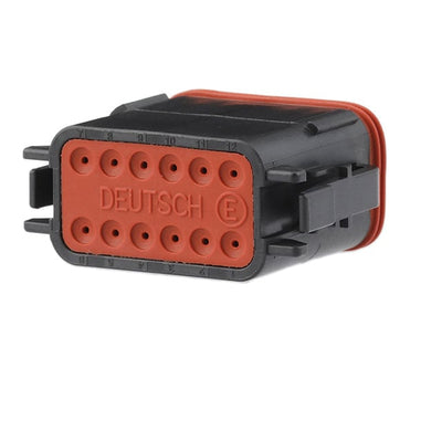 DT06-12SA-CE02 by TE Connectivity Deutsch Connectors - CONNECTOR PLUG HSG 12POS