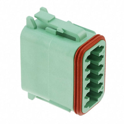 DT06-12SC by TE Connectivity Deutsch Connectors - CONNECTOR PLUG HSG 12POS