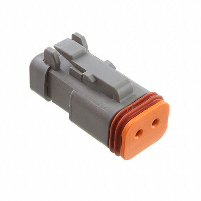 DT06-2S-C017 by TE Connectivity Deutsch Connectors - CONNECTOR PLUG HSG 2POS